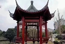 六角涼亭建造要多少錢一個，木質六角涼亭價格