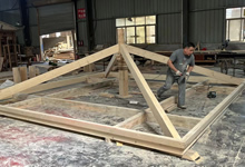 景觀涼亭生產(chǎn)制作廠家哪個好？景觀亭的內(nèi)部結(jié)構(gòu)