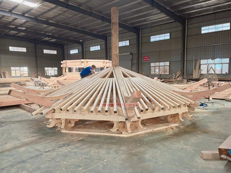 江西涼亭生產(chǎn)制作廠家哪個好？涼亭木業(yè)批發(fā)公司哪個便宜？包安裝