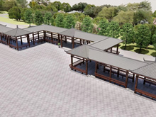 江西涼亭長廊廠家直銷在什么地方？